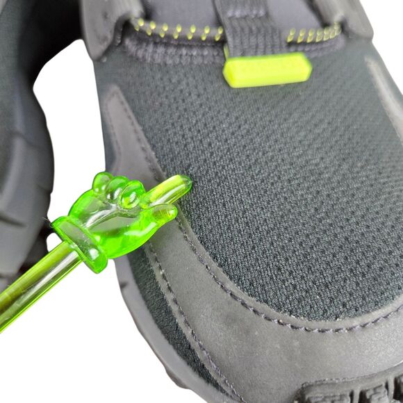 Reebok Zig Kinetica Edge Sneakers GY3576 Men's Sz 10 Black Yellow - Picture 16 of 16